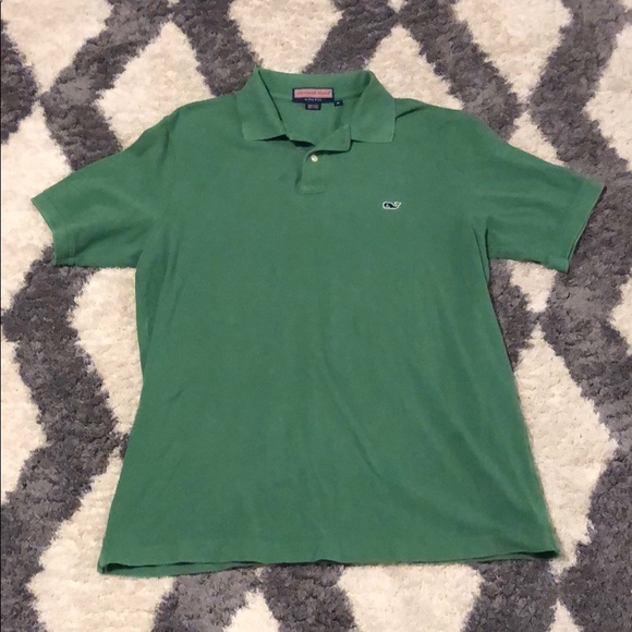 Vineyard Vines Other - Vineyard Vines Men Green Polo Golf Shirt Medium!